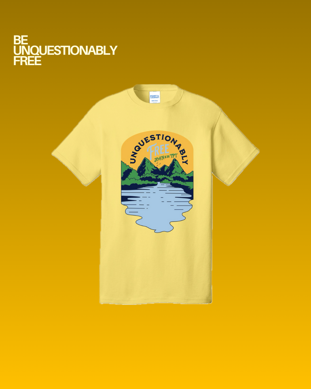 Be Free Yellow Short Sleeve